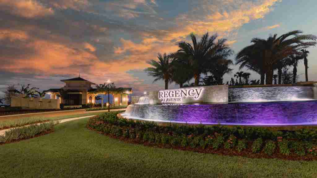 Toll Brother Regency Entrance