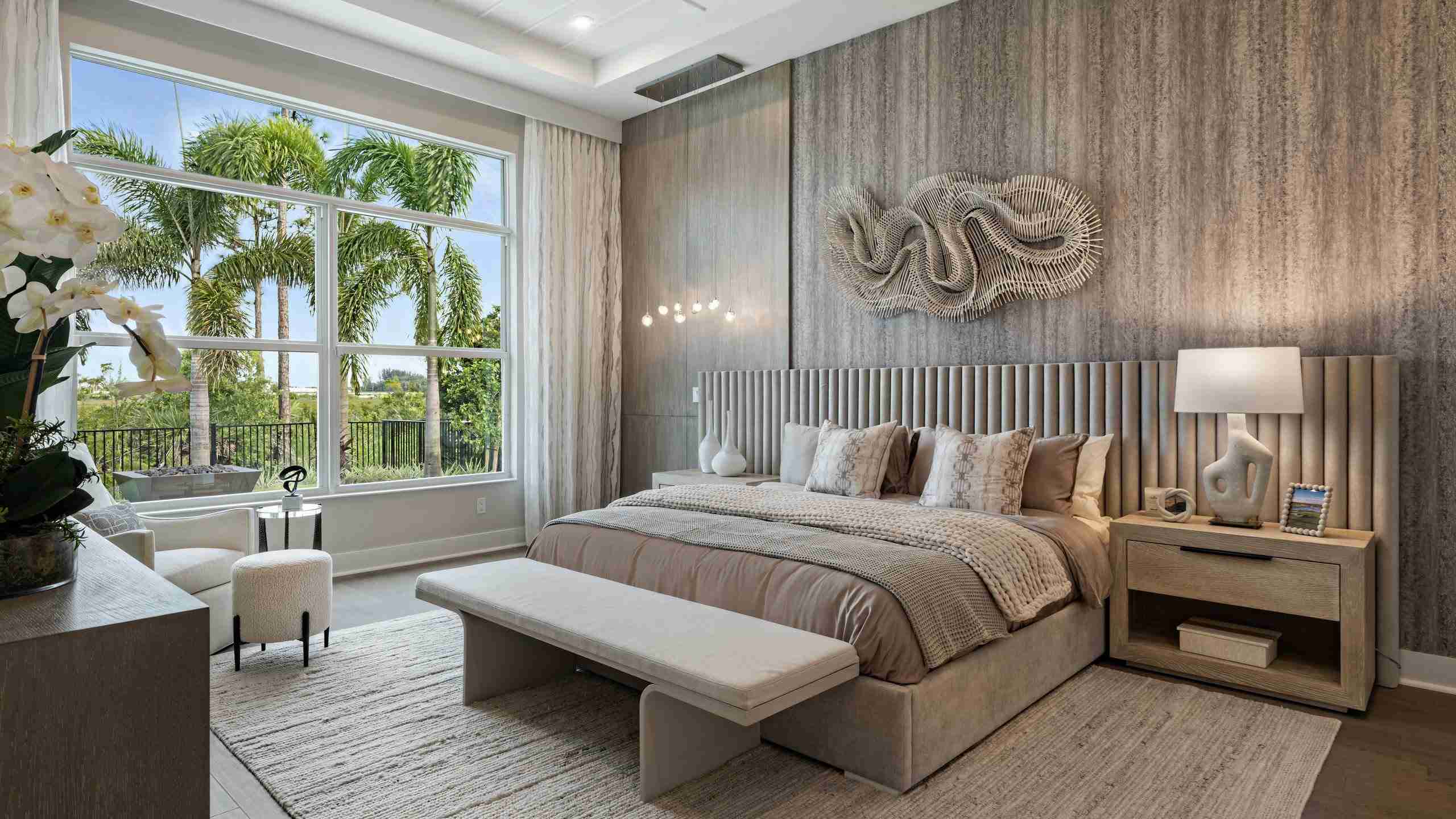 Paige Model ambiance by kolter homes, Master bedroom, touravenir